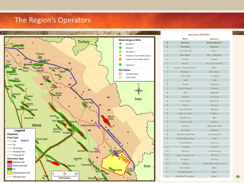 NOVEMBER 2011 CORPORATE PRESENTATION – Western Zagros – slide 45
