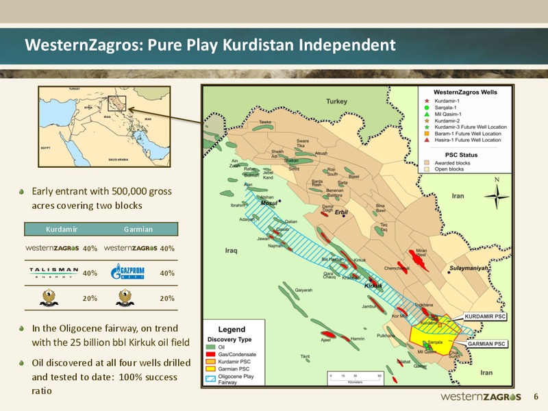 Macquarie Oil Gas Explorers – Western Zagros – slide 4