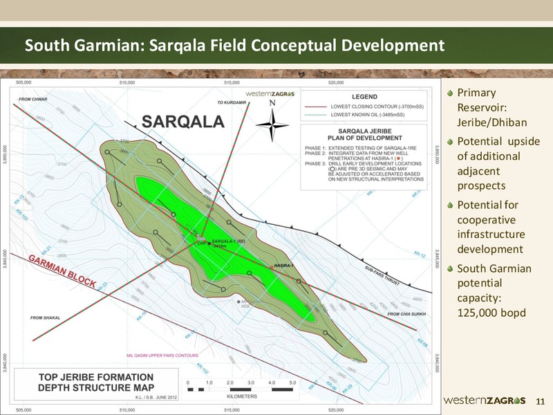 CWC Iraq Petroleum – Western Zagros – slide 11