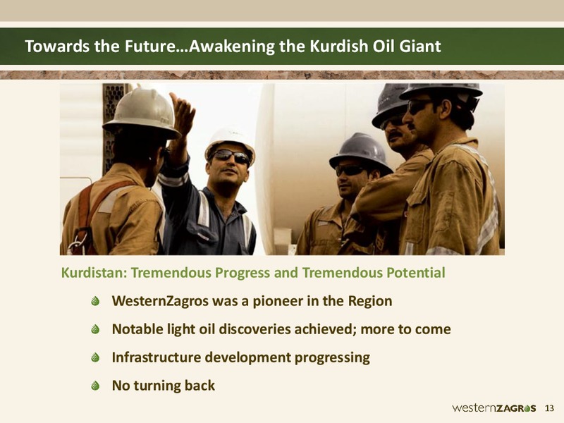 CWC Iraq Petroleum – Western Zagros – slide 13