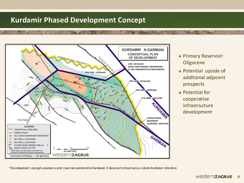 CWC Kstan Oil Gas Conference – Western Zagros – slide 6