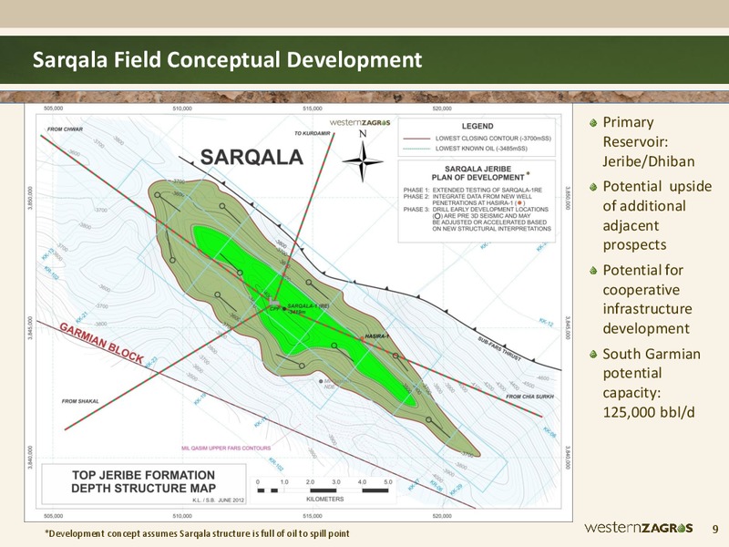 CWC Kstan Oil Gas Conference – Western Zagros – slide 9