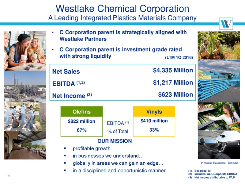 June 2016 MLPA Investor Conference Presentation – Westlake Chemical Partners – slide 4