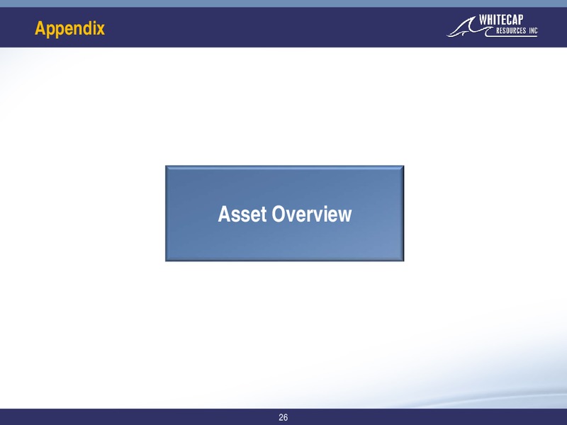 4Q 2019 Earnings Presentation – Whitecap Resources Inc. – slide 26