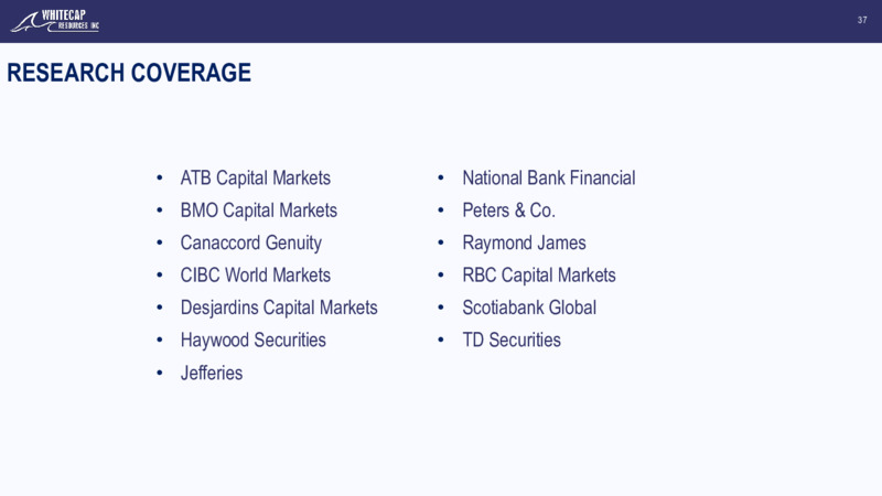 September 2025 Investor Presentation – Whitecap Resources Inc. – slide 33
