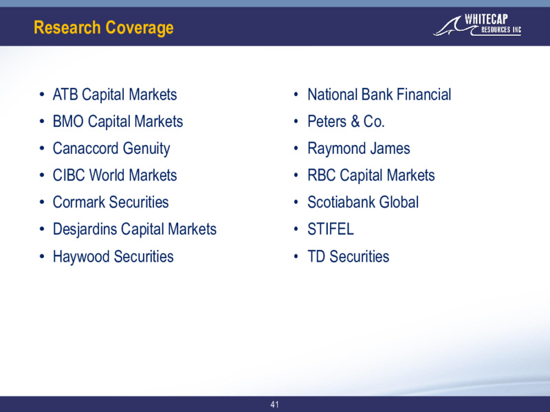 October 2023 Investor Presentation – Whitecap Resources Inc. – slide 34