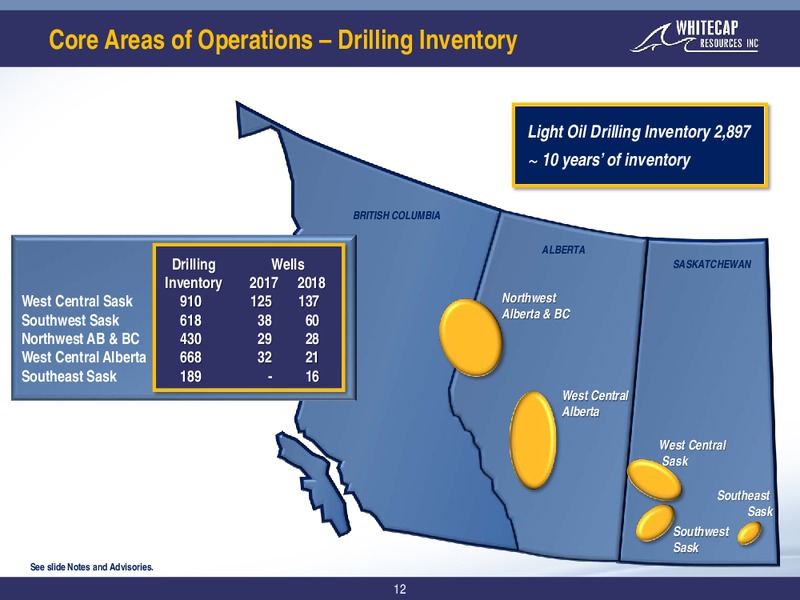 Corporate Presentation – Whitecap Resources Inc. – slide 12