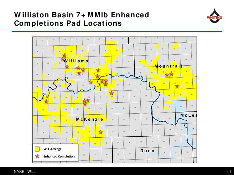 December 2017 Corporate Presentation – Whiting Petroleum Corp. – slide 11