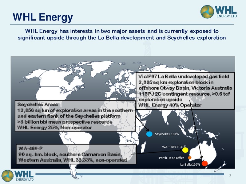 JUNE 2014 INVESTOR PRESENTATION – Whl Energy Ltd. – slide 4