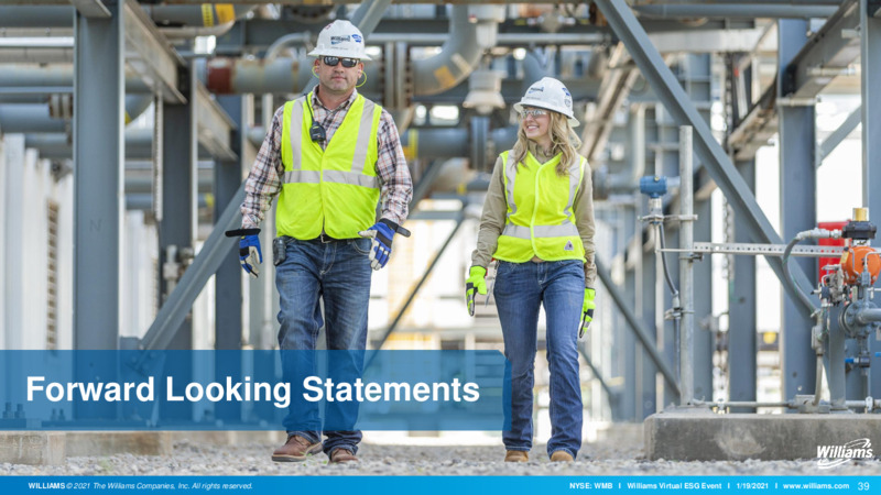 ESG Event Presentation – Williams Companies, Inc. – slide 40