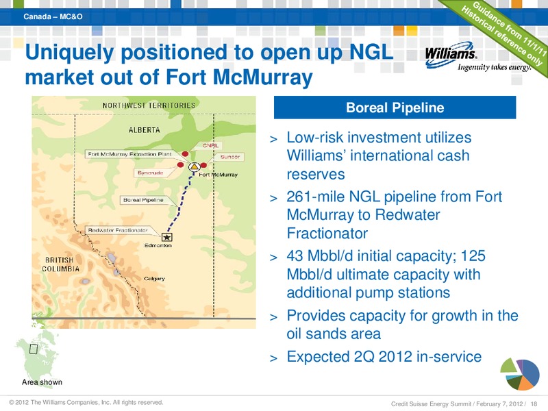 CREDIT SUISSE ANNUAL ENERGY SUMMIT 2012 – Williams Companies, Inc. – slide 16