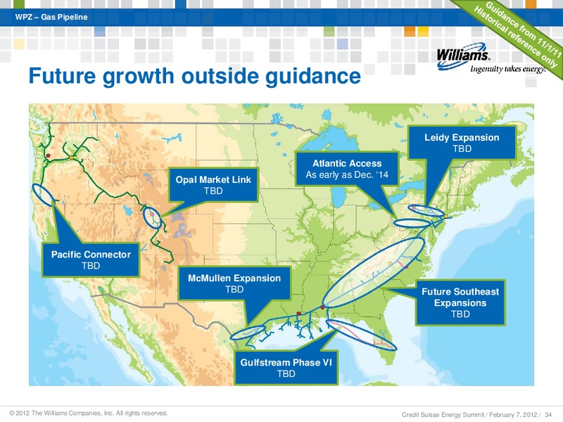 CREDIT SUISSE ANNUAL ENERGY SUMMIT 2012 – Williams Companies, Inc. – slide 32