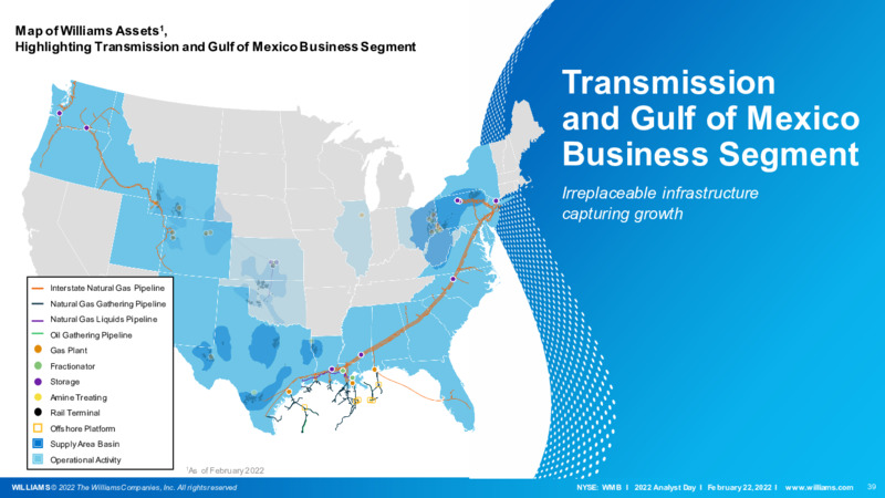 2022 Analyst Day – Williams Companies, Inc. – slide 39