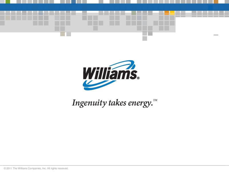 Q1 2011 RESULTS – Williams Companies, Inc. – slide 22