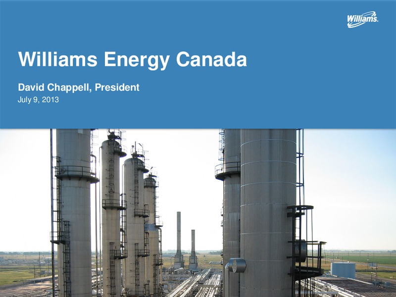 2013 TD SECURITIES CALGARY ENERGY CONFERENCE – Williams Companies, Inc. – slide 1