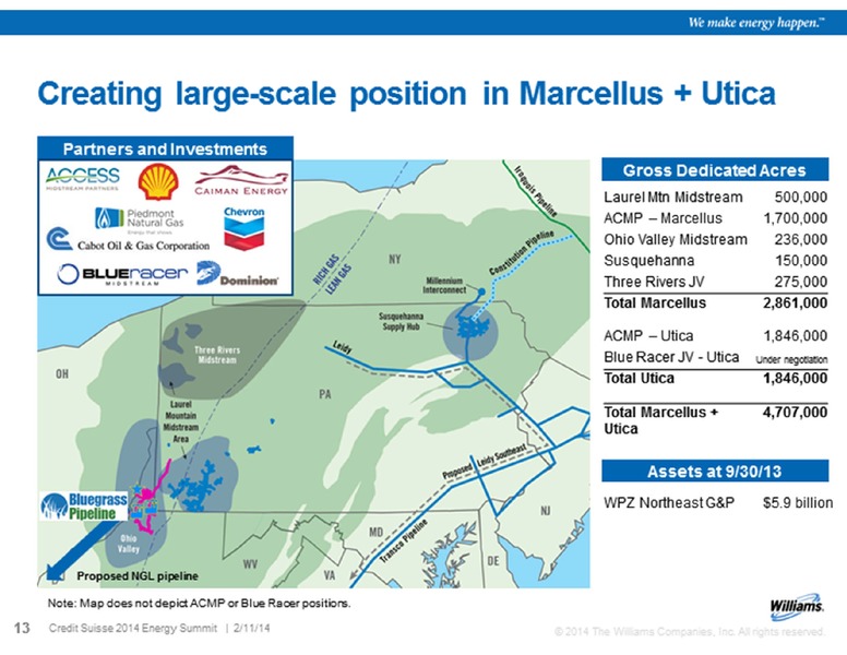 CREDIT SUISSE 19TH ANNUAL ENERGY SUMMIT – Williams Companies, Inc. – slide 11