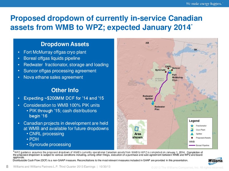 Q3 2013 RESULTS – Williams Companies, Inc. – slide 6