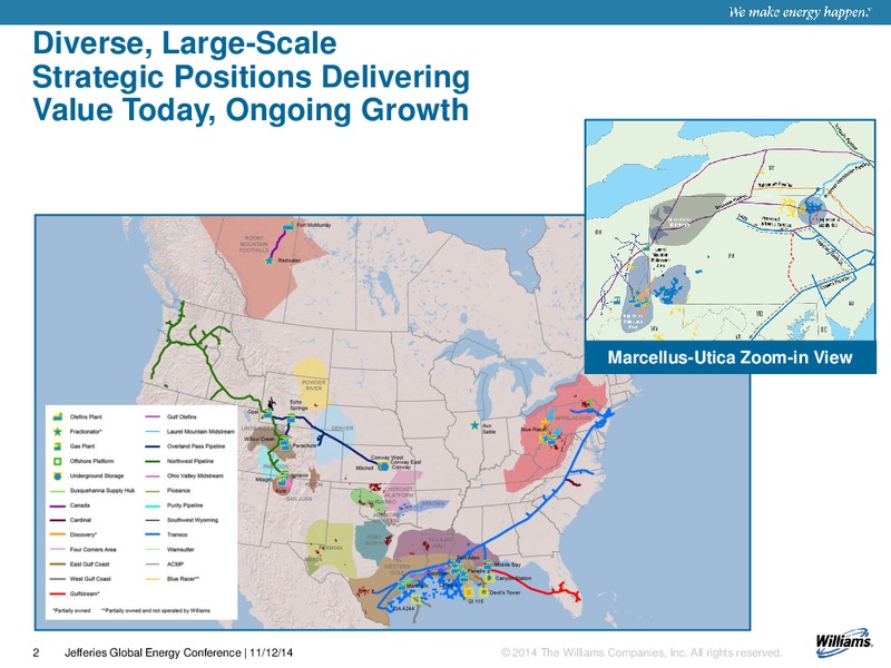 Jefferies 2014 Global Energy Conference – Williams Partners Lp – slide 2