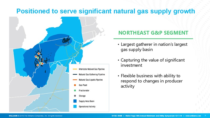 Wells Fargo 18th Annual Midstream and Utility Symposium – Williams Companies, Inc. – slide 9