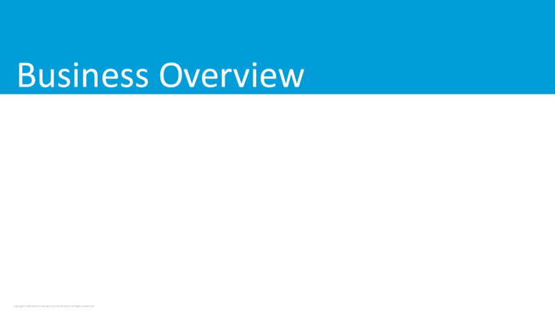 2Q 2020 Earnings Presentation – World Fuel Services Corp. – slide 3