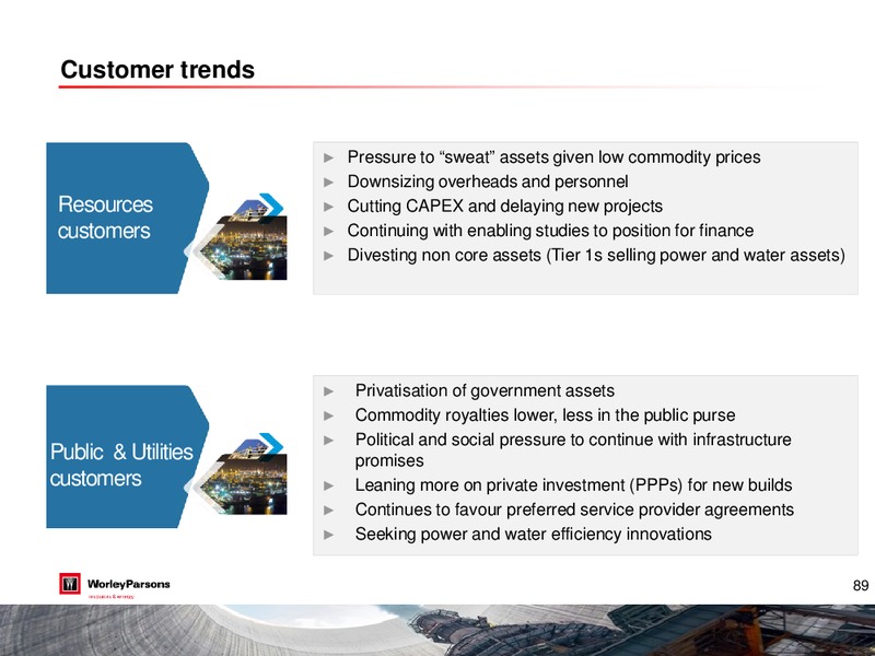 Analyst Investor Day – WorleyParsons Limited – slide 88