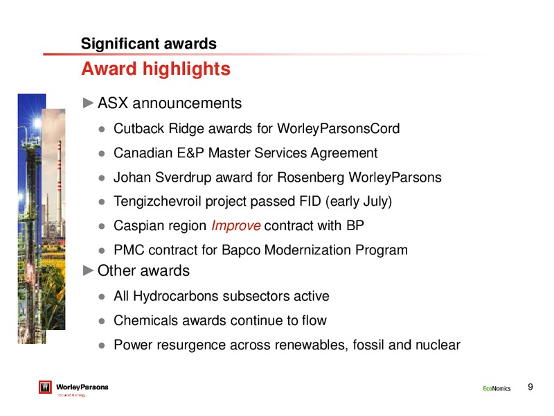 FY 2016 Results – WorleyParsons Limited – slide 8