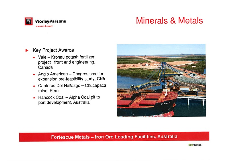 FULL YEAR 2011 EARNINGS CALL – WorleyParsons Limited – slide 29