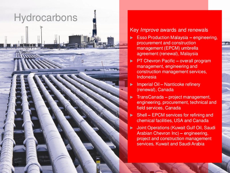 FULL YEAR 2012 RESULTS – WorleyParsons Limited – slide 29