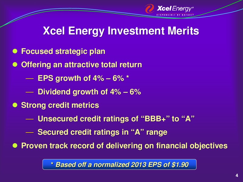 2015 Evercore ISI Conference – Xcel Energy – slide 3