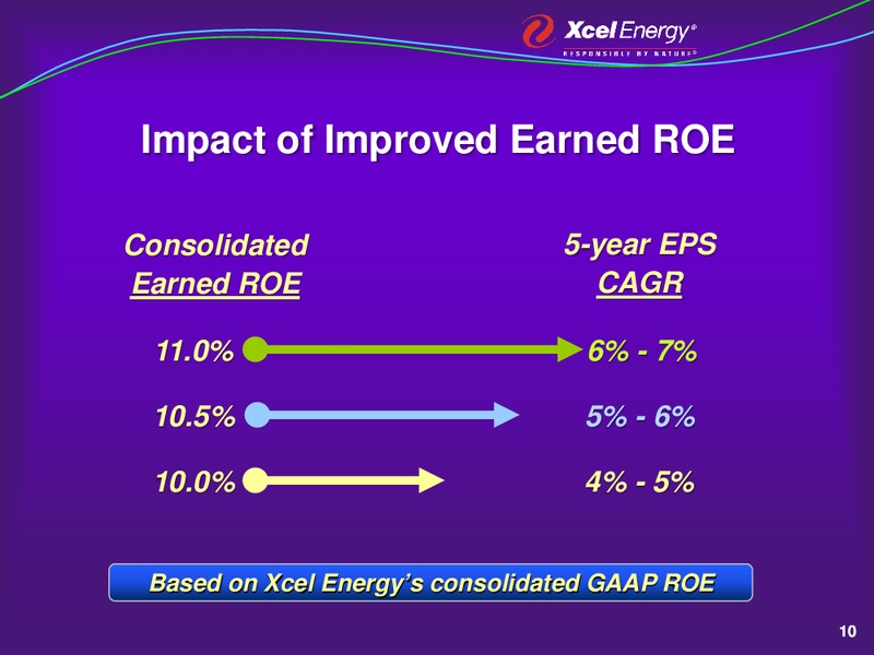 A Strategic Plan for Growth – Xcel Energy – slide 9