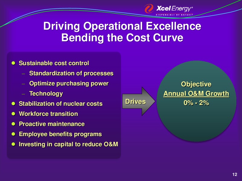 Investor Meetings – Xcel Energy – slide 11
