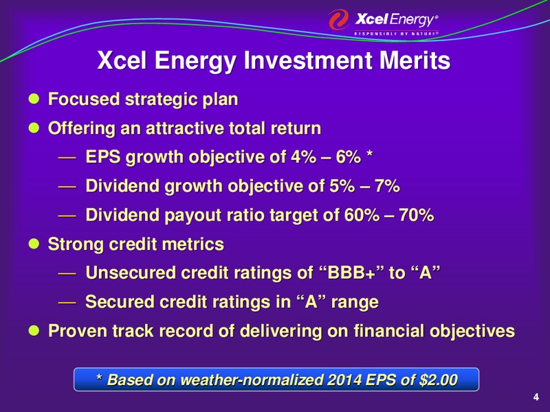 Barclays Atlanta Energy Conference – Xcel Energy – slide 3