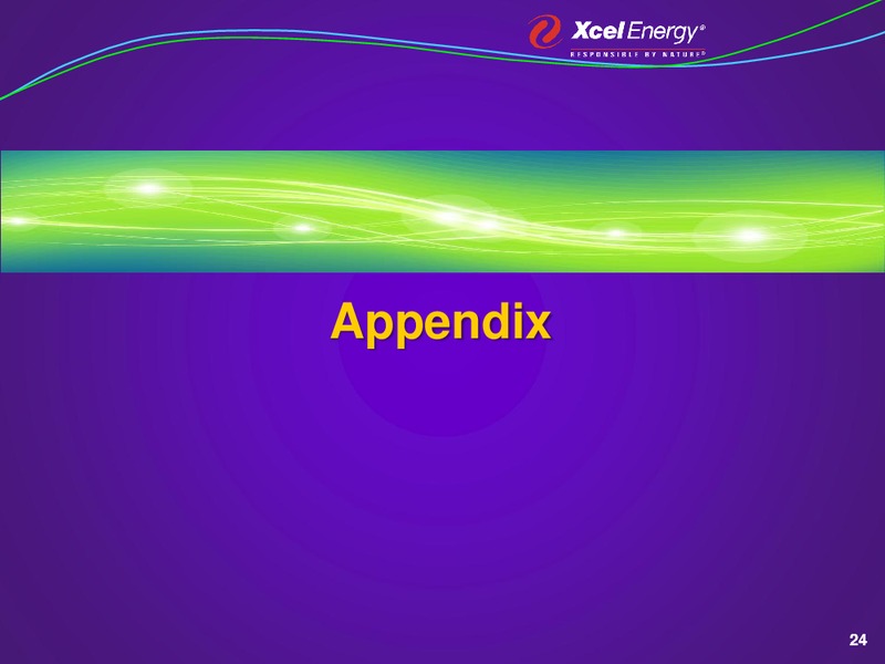 MAY 2015 INVESTOR PRESENTATION – Xcel Energy – slide 23
