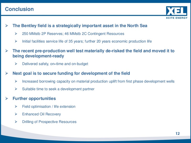 Corporate Presentation – Xcite Energy Ltd. – slide 11