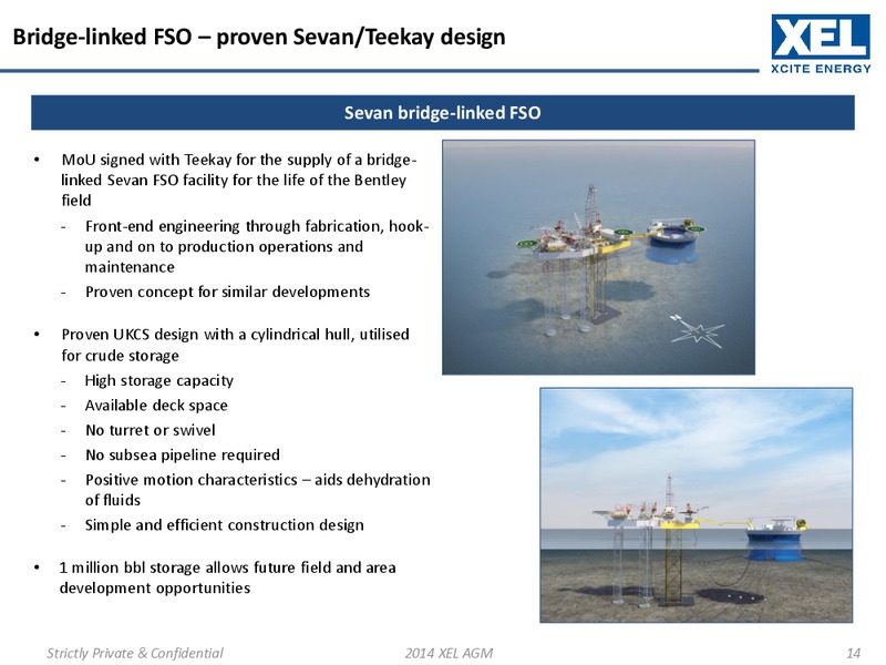 2014 AGM Presentation – Xcite Energy Ltd. – slide 13