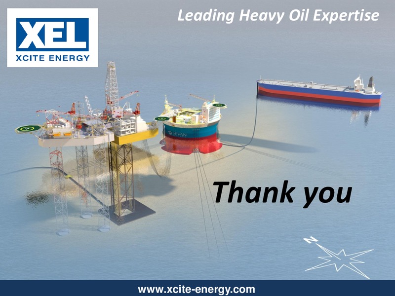 OILBARREL CONFERENCE – Xcite Energy Ltd. – slide 20