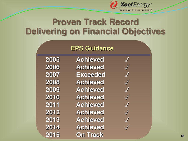 CFA InvestMNt Conference – Xcel Energy – slide 17