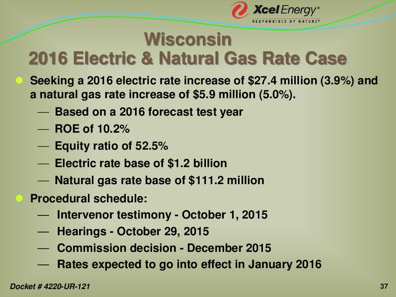 Barclays Energy Power Conference – Xcel Energy – slide 36