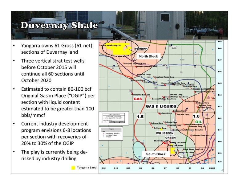 Corporate Presentation – Yangarra Resources Ltd. – slide 19