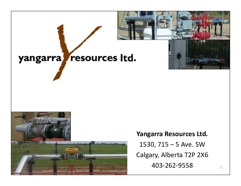 Corporate Presentation – Yangarra Resources Ltd. – slide 32