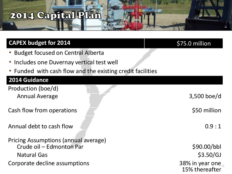 Investor Presentation – Yangarra Resources Ltd. – slide 11