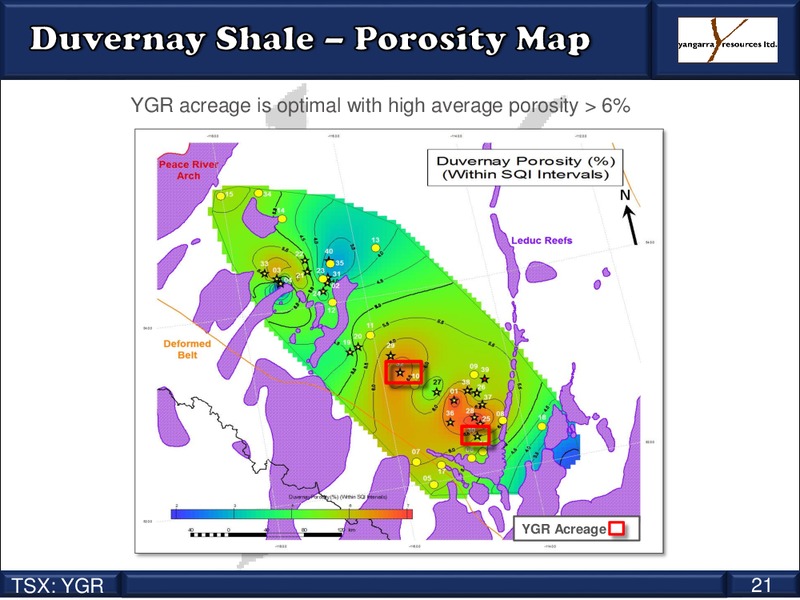 Coporate Presentation – Yangarra Resources Ltd. – slide 21