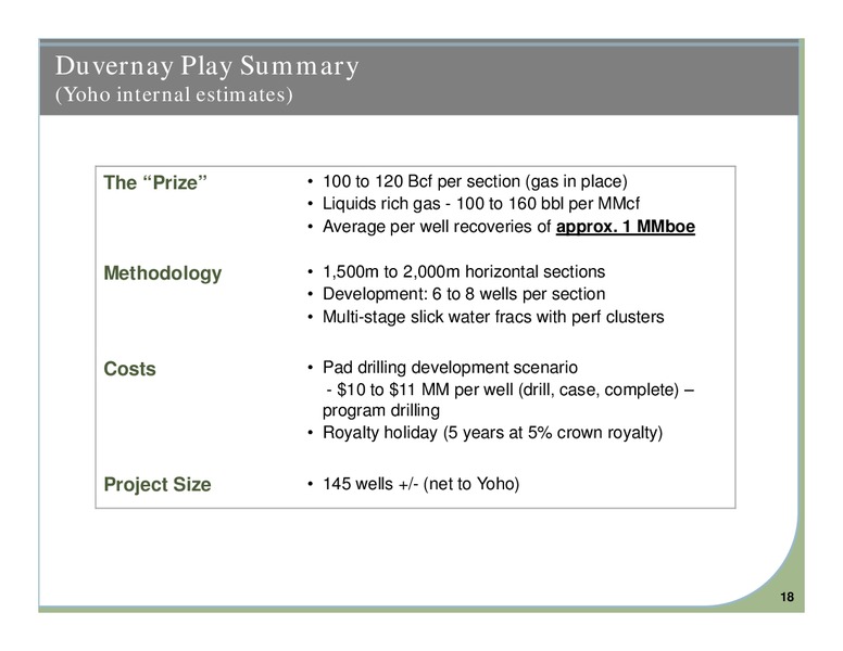 Corporate Presentation – Yoho Resources Inc. – slide 17