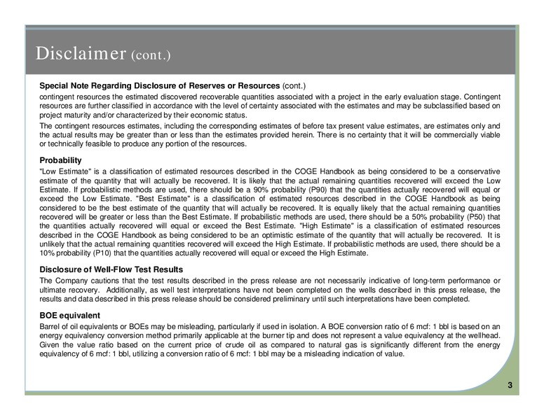 Corporate Presentation – Yoho Resources Inc. – slide 2