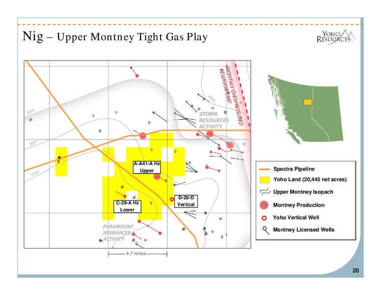 PETERS & CO ENERGY CONFERENCE – Yoho Resources Inc. – slide 19