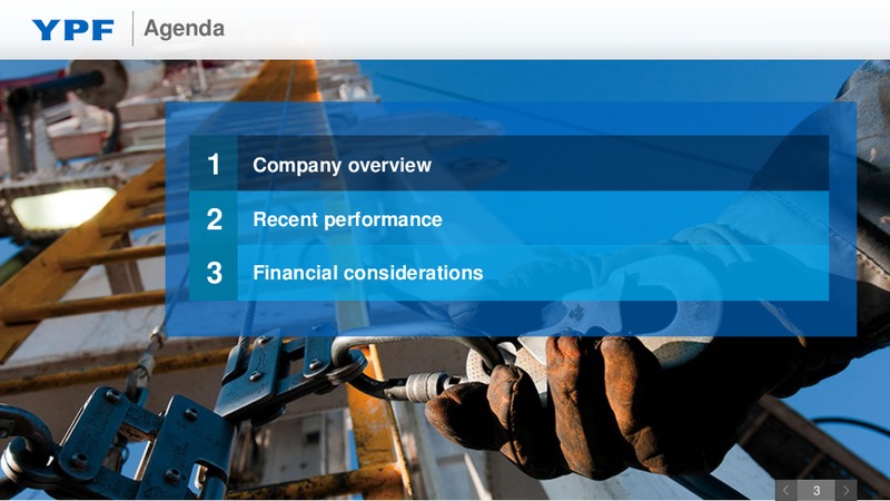 Investor Presentation – YPF S.A. – slide 2
