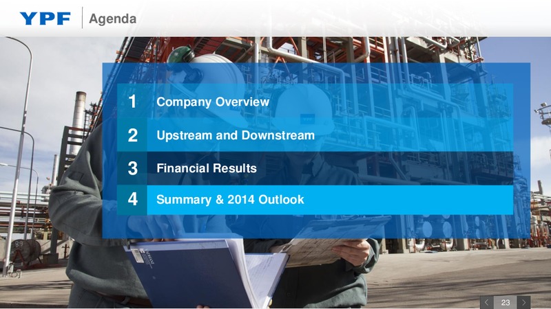 Investor Presentation – YPF S.A. – slide 22