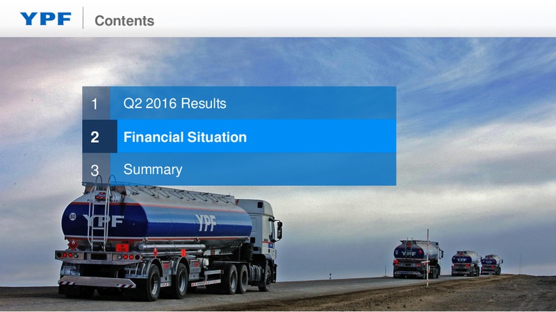 Q2 2016 Earnings Webcast – YPF S.A. – slide 16