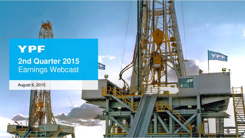 Q2 2015 Earnings Call – YPF S.A. – slide 20