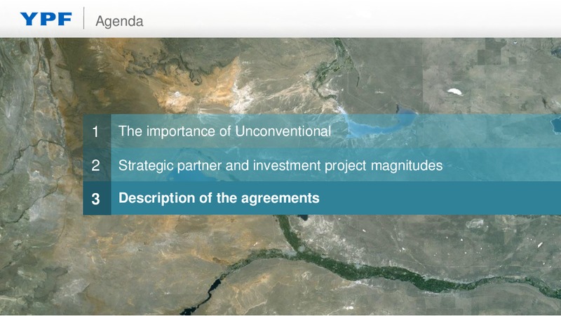 YPF Chevron Agreement To develop Vaca Muerta – YPF S.A. – slide 11